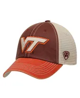 Men's Virginia Tech Hokies Top of the World Offroad Trucker Adjustable Hat - Maroon