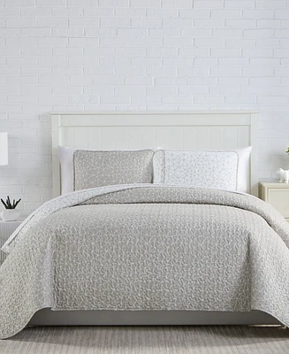 Southshore Fine Linens Geometric Maze 3-Pc. Quilt Set, Full/Queen
