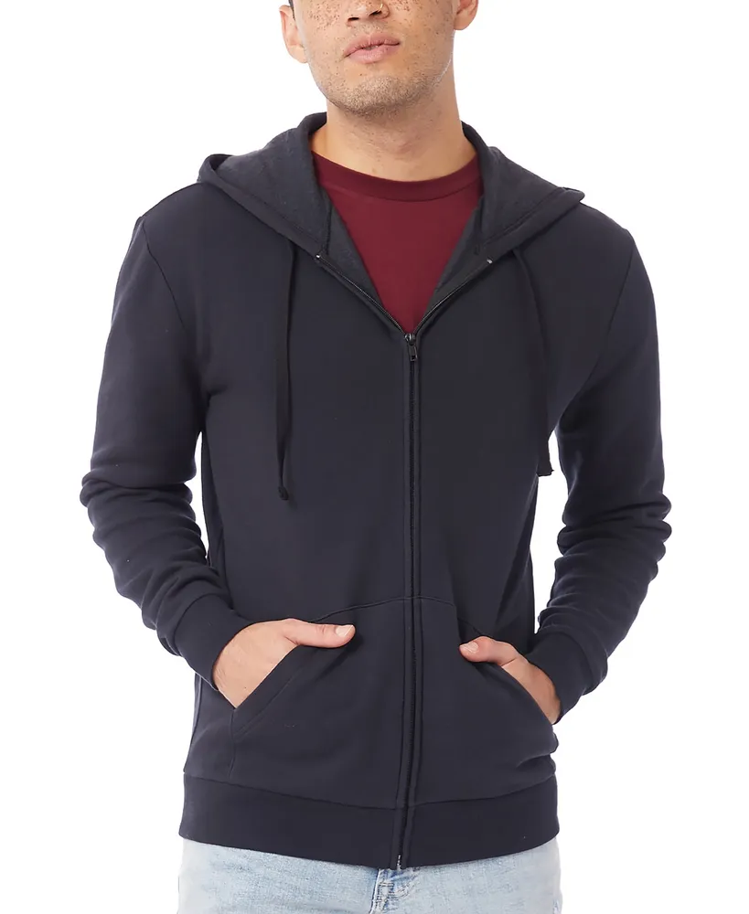 Alternative Apparel Men's Cozy Zip Hoodie