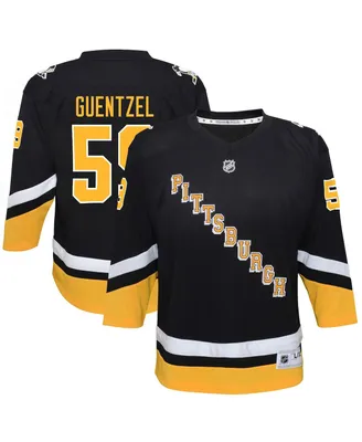 Big Boys Jake Guentzel Black Pittsburgh Penguins 2021/22 Alternate Replica Player Jersey