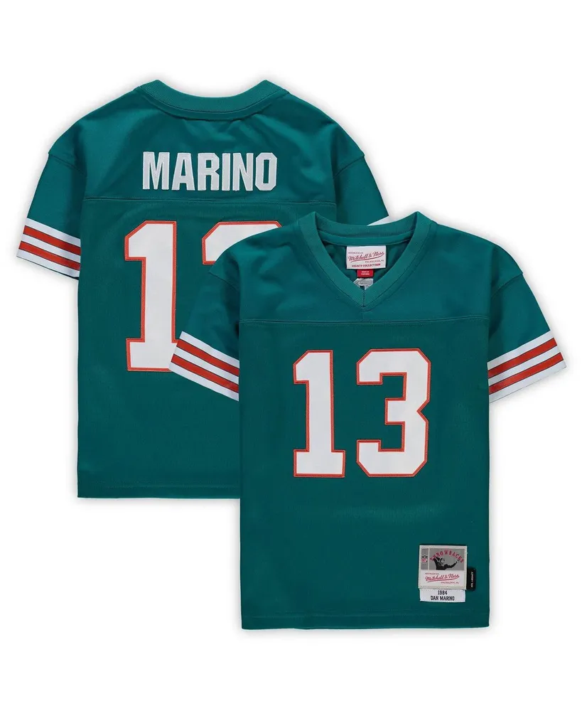 Preschool Boys and Girls Mitchell & Ness Dan Marino Aqua Miami Dolphins 1984 Retired Legacy Jersey