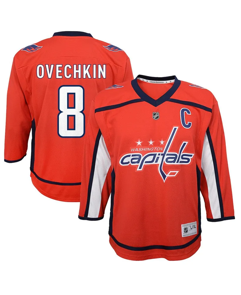 Infant Boys and Girls Alexander Ovechkin Red Washington Capitals Replica Player Jersey