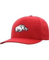 Men's Top of The World Cardinal Arkansas Razorbacks Reflex Logo Flex Hat