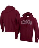 Men's Champion Maroon Texas Southern Tigers Tall Arch Pullover Hoodie