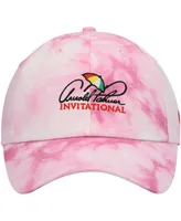 Men's Imperial Pink Arnold Palmer Invitational Hullabaloo Tie-Dye Adjustable Hat