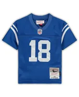 Toddler Boys and Girls Mitchell & Ness Peyton Manning Royal Indianapolis Colts 1998 Retired Legacy Jersey