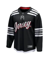 Men's Fanatics Black New Jersey Devils Alternate Premier Breakaway Team Jersey