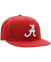 Men's Top of the World Crimson Alabama Tide Team Color Fitted Hat