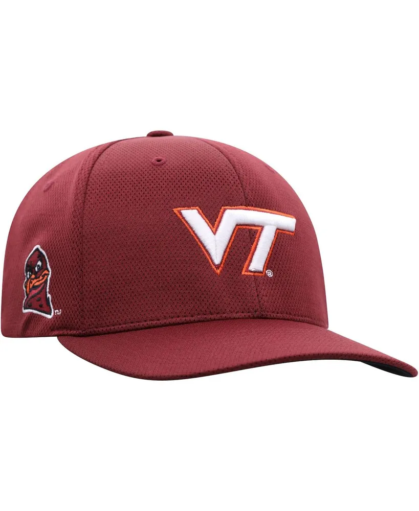 Men's Top of The World Maroon Virginia Tech Hokies Reflex Logo Flex Hat