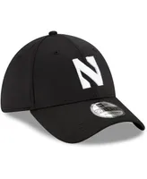 Men's New Era Black Northwestern Wildcats Campus Preferred 39Thirty Flex Hat