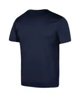 Men's Under Armour Navy Notre Dame Fighting Irish School Mascot Logo Performance Cotton T-shirt