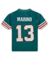 Toddler Boys and Girls Mitchell & Ness Dan Marino Aqua Miami Dolphins 1984 Retired Legacy Jersey