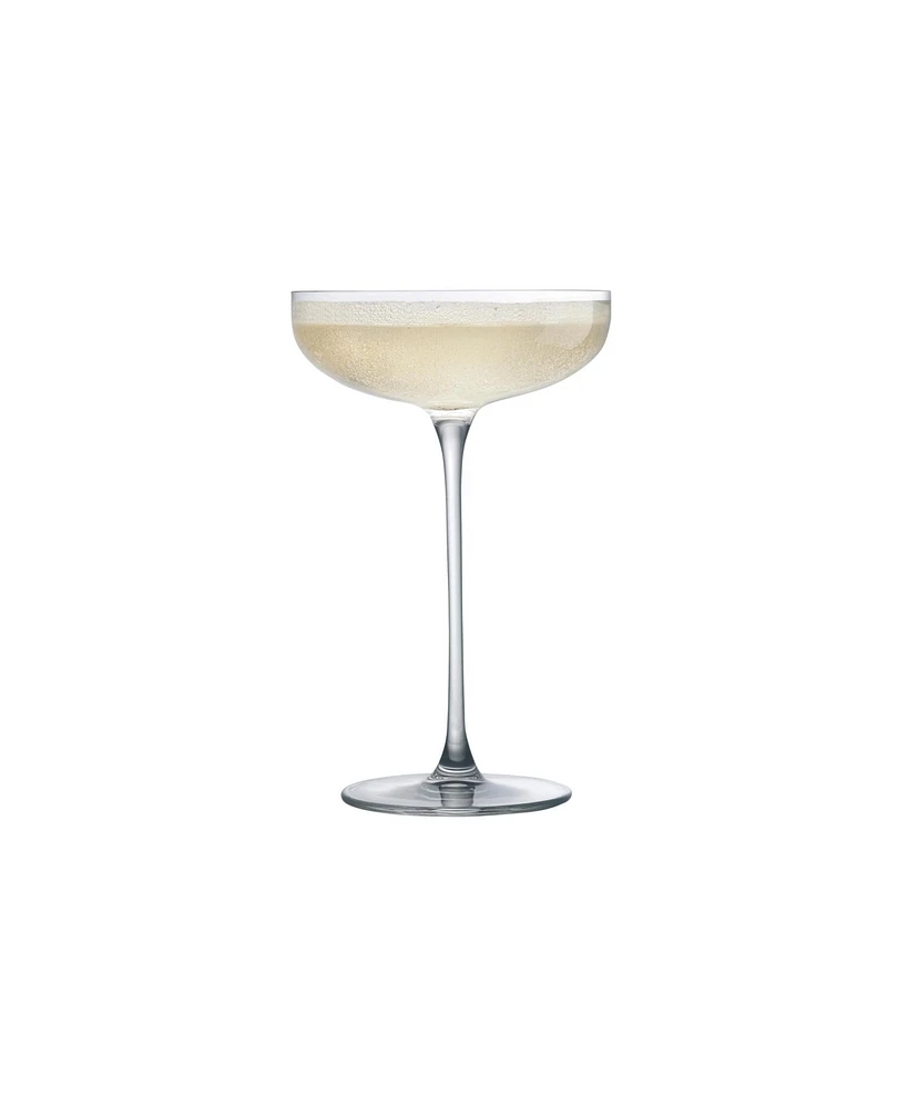 Nude Glass Savage Coupe Glasses, Set of 2