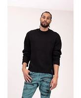 Ron Tomson Men's Modern Oversized Bold Sweater