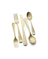 Cambridge Silversmiths Rhiannon Champagne Satin 20-Piece Flatware Set, Service for 4