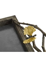 Butterfly Ginkgo Butler Tray Stand