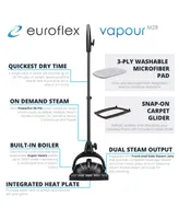 Euroflex M2R Ultra Dry Steam Upright Floor Steam Cleaner