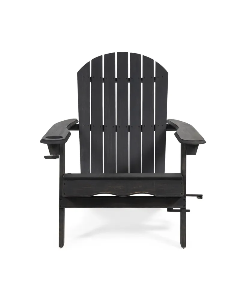 Bellwood Outdoor Acacia Folding Adirondack Chair