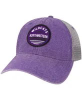 Men's Purple Northwestern Wildcats Sunset Dashboard Trucker Snapback Hat