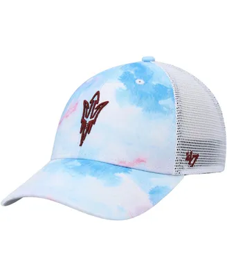 Women's '47 Brand White Arizona State Sun Devils Casey Mvp Trucker Snapback Hat