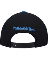 Men's Mitchell & Ness Black, Royal Chicago Bulls Day One Snapback Hat