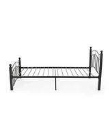 Bouvardia Contemporary Iron Bed Frame