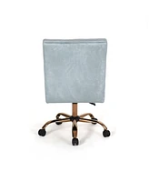 Centennial Glam Tufted Home Office Chair with Swivel Base