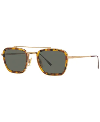 Persol Unisex Polarized Sunglasses, Po5012St 51 - Gold