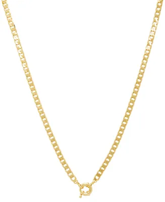 And Now This Women's Curb Chain Necklace 18" + 2" extender