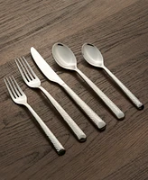 Cambridge Elsa Mirror Hammered 20-Pc. Flatware Set, Service for 4