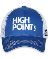 Men's Stewart-Haas Racing Team Collection Royal and White Chase Briscoe Highpoint.com Adjustable Hat