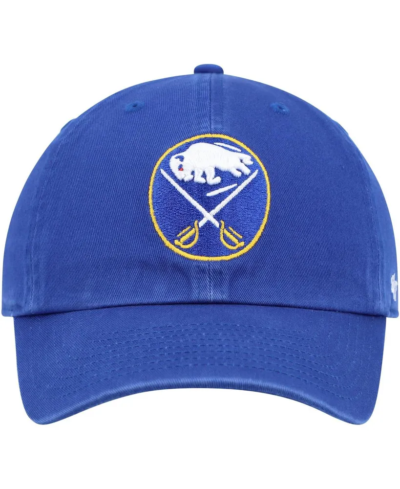 Men's '47 Royal Buffalo Sabres Logo Clean Up Adjustable Hat