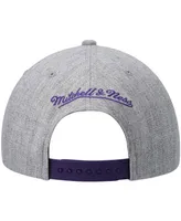 Men's Mitchell & Ness Heathered Gray Phoenix Suns 2.0 Snapback Hat