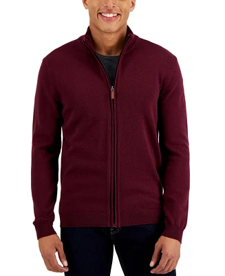 Club Room Men's Full-Zip Sweater, Created for Macy's