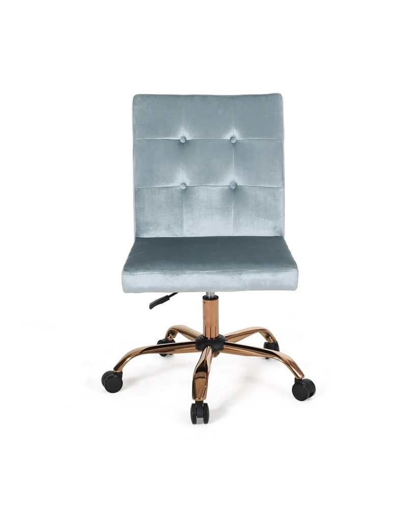 Centennial Glam Tufted Home Office Chair with Swivel Base