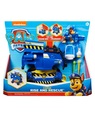 Chase Rise and Rescue Changing Toy Car with Action Figures and Accessories - Multi