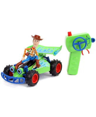 Jada Toys Disney Pixar Toy Story 4 Radio Controlled Toy Buggy with Woody Remote Control, 1-24 Scale