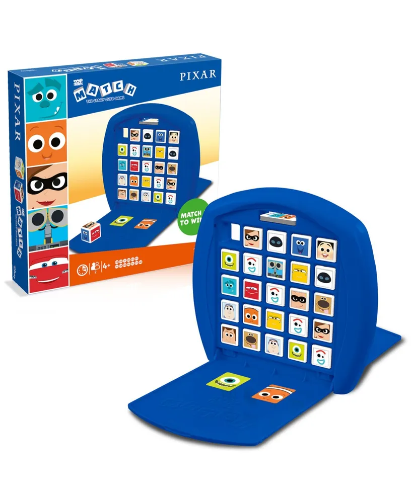 Top Trumps Match the Crazy Cube Game Set, Pixar Movie Characters, 41 Pieces