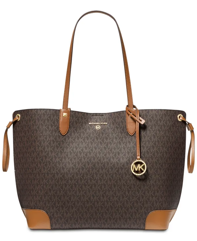 Michael Kors Maeve Logo Webbing Large Open Tote - Macy's