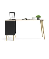 Tvilum Diana 2 Drawer, 3 Shelf Desk