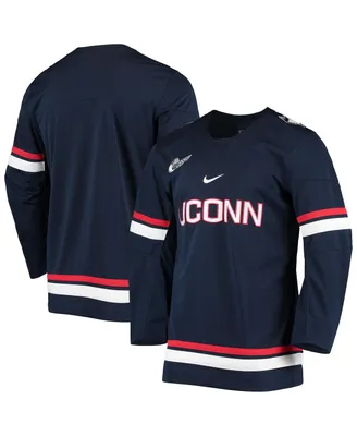 Men's Nike Navy UConn Huskies Replica Hockey Jersey