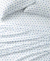 Nautica Cloyster Cotton Percale -Piece Sheet Set