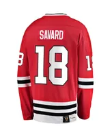 Men's Fanatics Denis Savard Red Chicago Blackhawks Premier Breakaway Retired Player Jersey