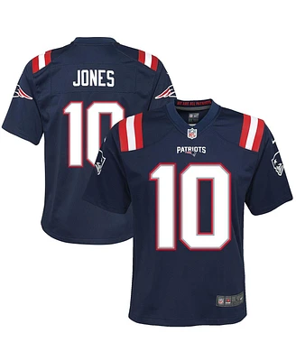 Nike Big Boys Mac Jones New England Patriots Game Jersey