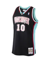 Men's Mitchell & Ness Mike Bibby Black Vancouver Grizzlies 2000-01 Hardwood Classics Swingman Jersey