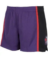 Women's Mitchell & Ness Purple Toronto Raptors Jump Shot Shorts