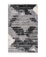 Bayshore Home High-Low Pile Upland UPL04 5'3" x 8' Area Rug