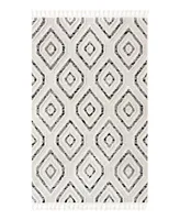 Bayshore Home High-Low Pile Upland UPL05 5'3" x 8' Area Rug