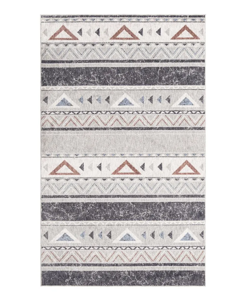 Bayshore Home Adobe ADO05 5'3" x 8' Area Rug