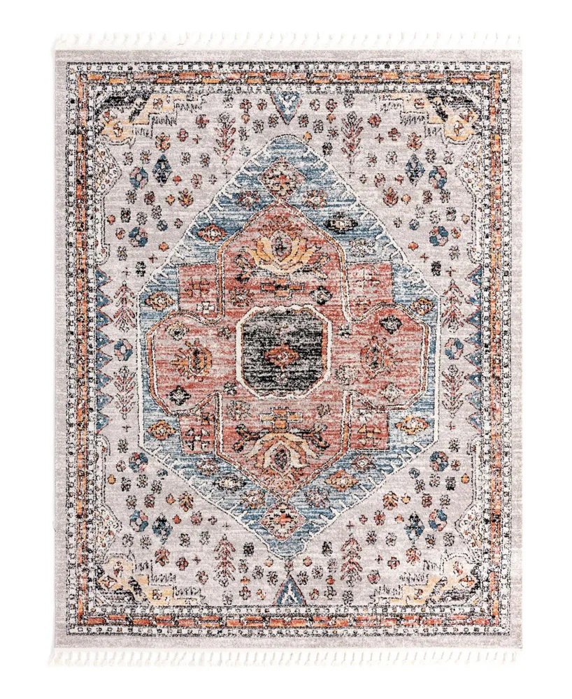 Bayshore Home Porthos POR03 7'10" x 10' Area Rug